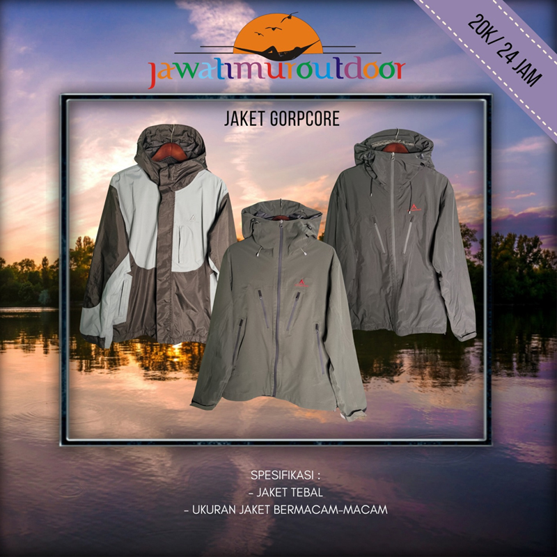Sewa Jaket Gorpcore Cuma 20.000/24 Jam di Jawa Timur Outdoor – Murah & Terdekat